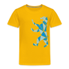 Berliner Bär Geometrie - Kinder Premium T-Shirt - Sonnengelb
