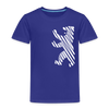 Berliner Bär im Netz - weiß - Kinder Premium T-Shirt - Königsblau