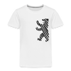 Berliner Bär im Netz - schwarz - Kinder Premium T-Shirt - weiß