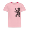Berliner Bär im Netz - schwarz - Kinder Premium T-Shirt - Hellrosa