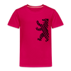 Berliner Bär im Netz - schwarz - Kinder Premium T-Shirt - dunkles Pink
