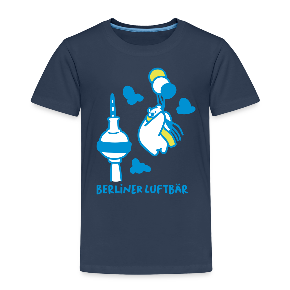 Berliner Luftbär - Kinder Premium T-Shirt - Navy
