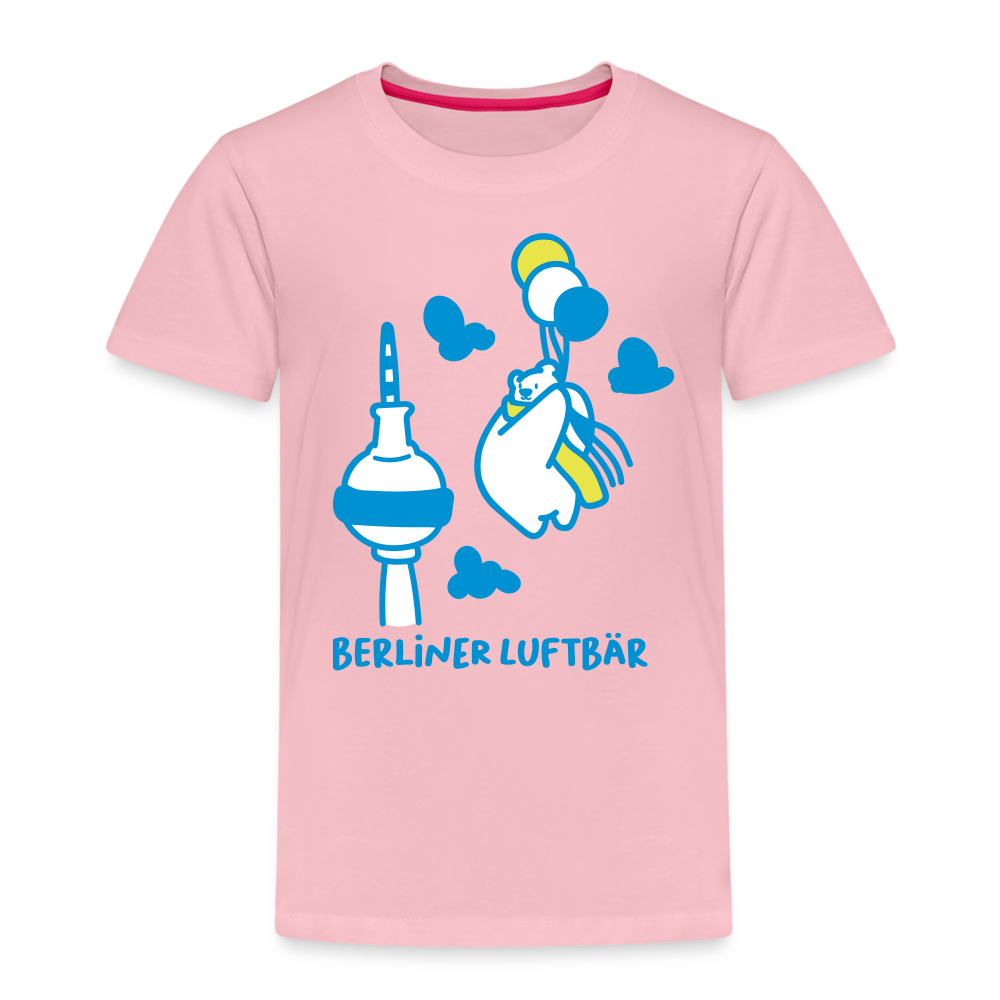 Berliner Luftbär - Kinder Premium T-Shirt - Hellrosa