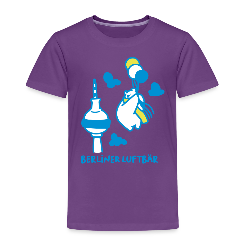 Berliner Luftbär - Kinder Premium T-Shirt - Lila