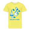 Berliner Luftbär - Kinder Premium T-Shirt - Gelb