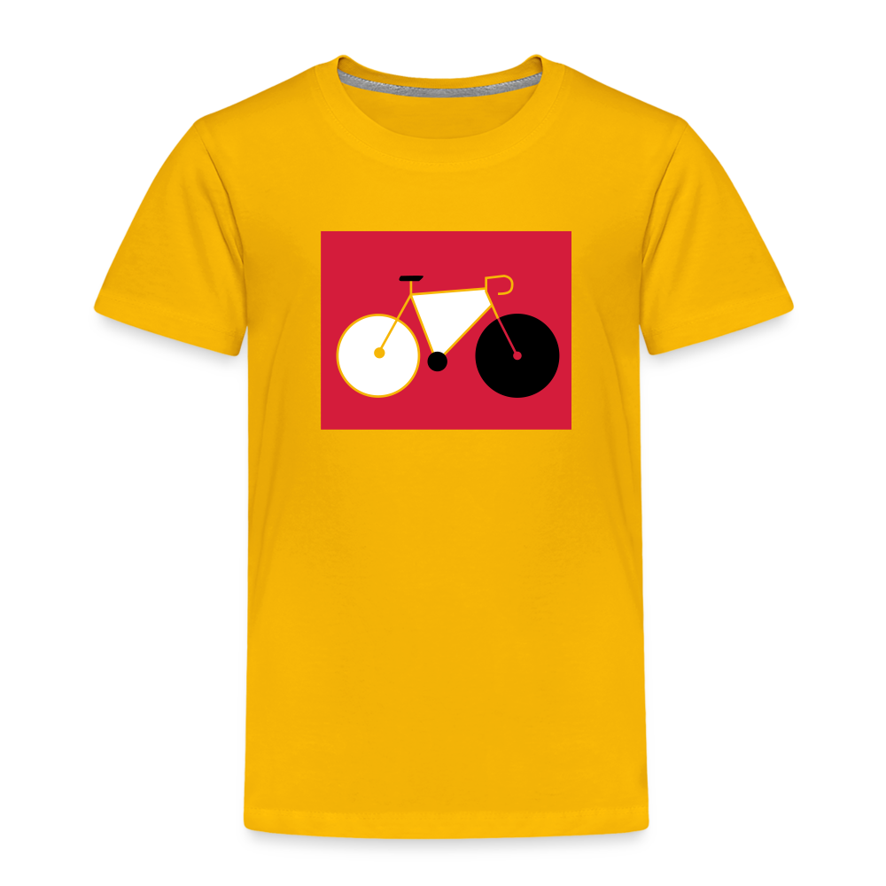 Berliner Tretmühle - Kinder Premium T-Shirt - Sonnengelb