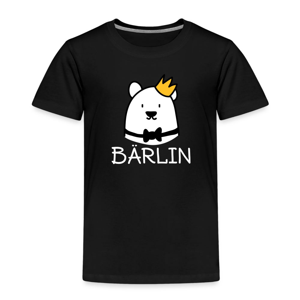 Bärlin - Kinder Premium T-Shirt - Schwarz