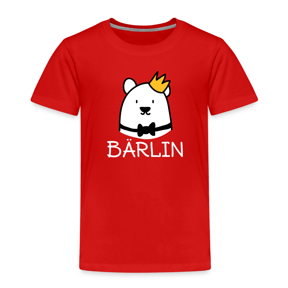 Bärlin - Kinder Premium T-Shirt - Rot