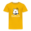 Bärlin - Kinder Premium T-Shirt - Sonnengelb