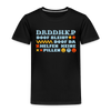 d.b.d.d.h.k.P - Kinder Premium T-Shirt - Schwarz