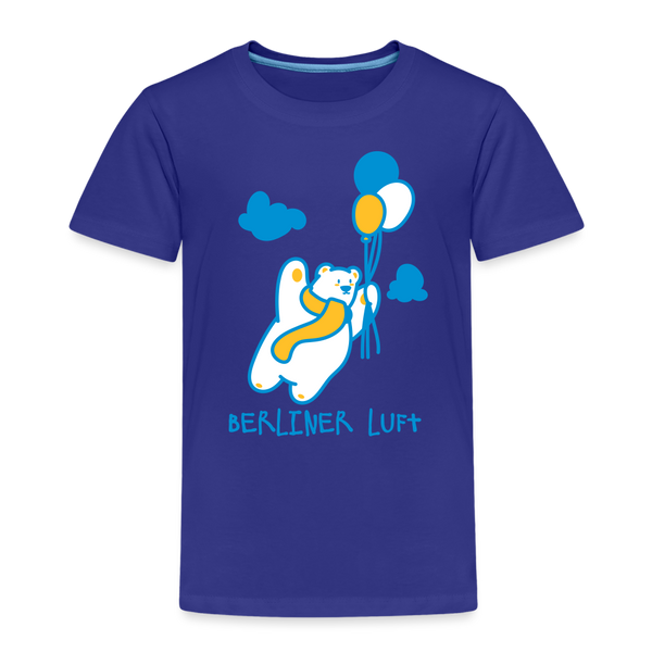 Der Bär fliegt - Kinder Premium T-Shirt - Königsblau