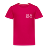 Dit is dufte - Kinder Premium T-Shirt - dunkles Pink