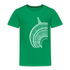 Der Turm von unten - weiß - Kinder Premium T-Shirt - Kelly Green