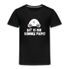 Dit is mir Schnurz Piepe - Kinder Premium T-Shirt - Schwarz