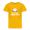 Dit is mir Schnurz Piepe - Kinder Premium T-Shirt - Sonnengelb