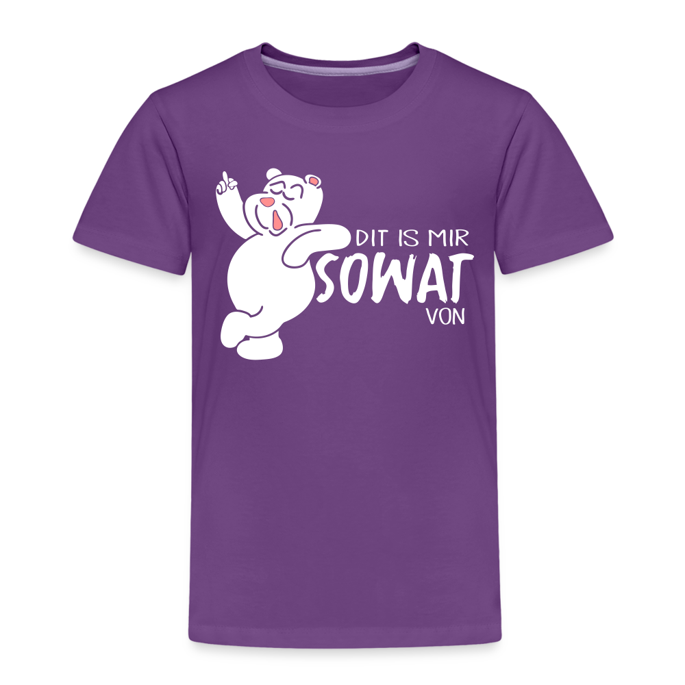 Dit is mir sowat von - Kinder Premium T-Shirt - Lila