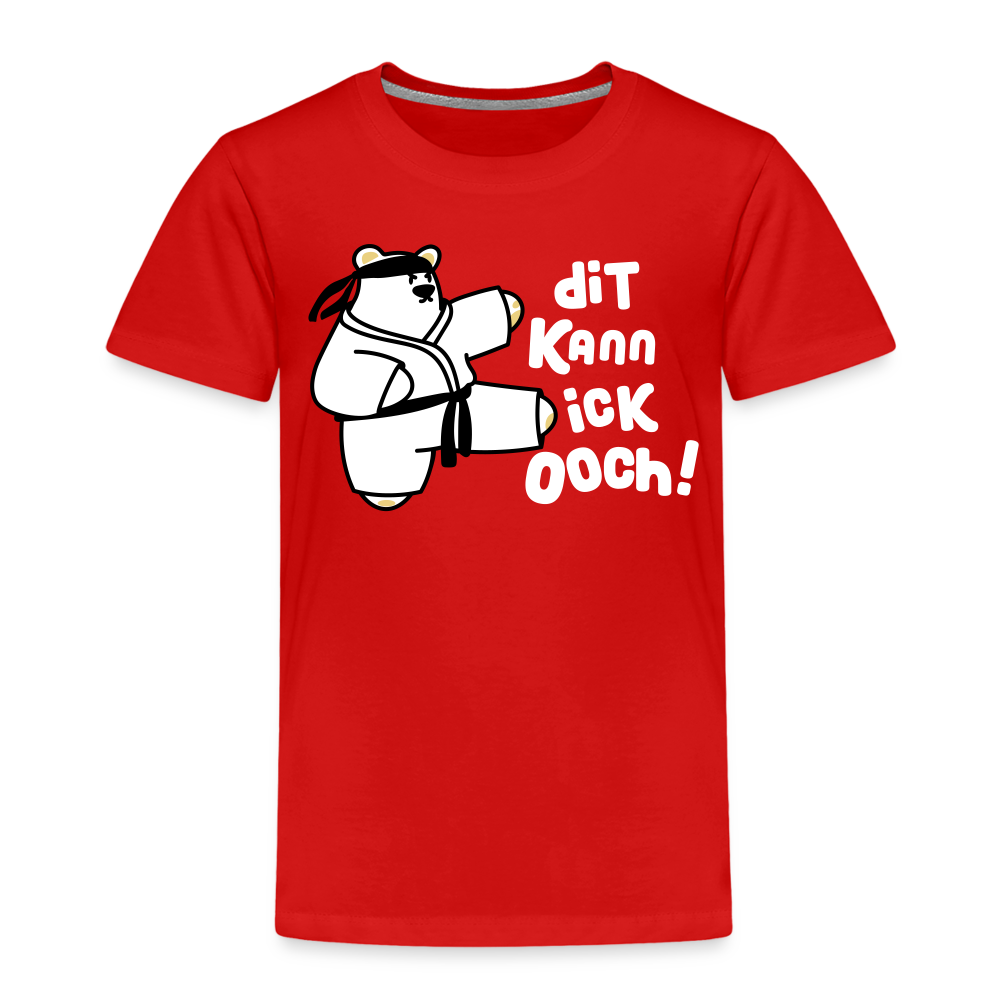 Dit kann ick ooch! - Kinder Premium T-Shirt - Rot