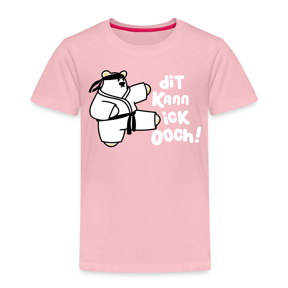 Dit kann ick ooch! - Kinder Premium T-Shirt - Hellrosa