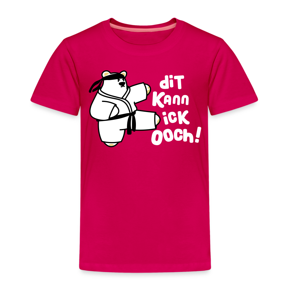 Dit kann ick ooch! - Kinder Premium T-Shirt - dunkles Pink