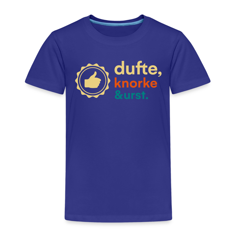Dufte, Knorke, Urst - Kinder Premium T-Shirt - Königsblau