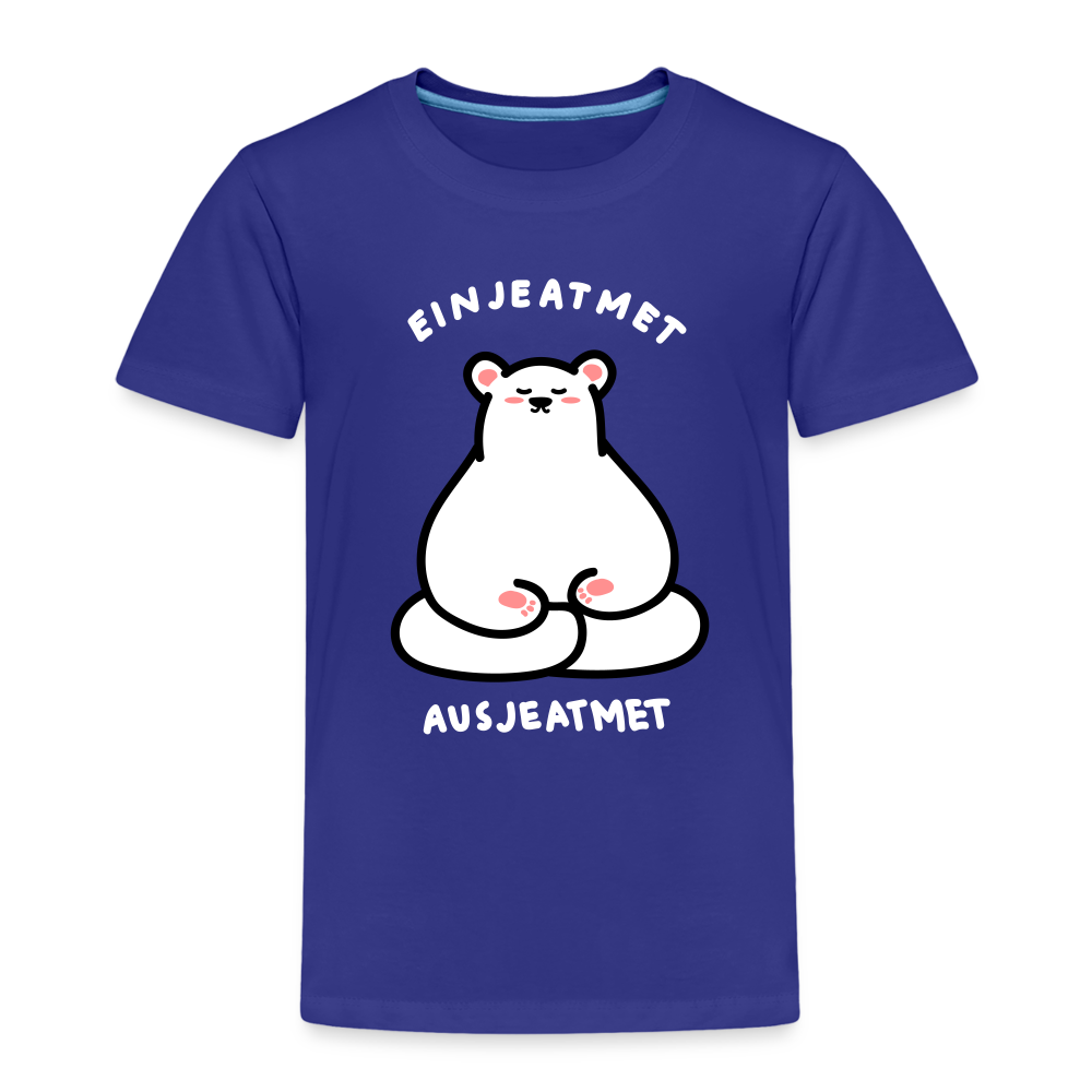 Einjeatmet - Kinder Premium T-Shirt - Königsblau
