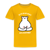 Einjeatmet - Kinder Premium T-Shirt - Sonnengelb