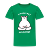 Einjeatmet - Kinder Premium T-Shirt - Kelly Green
