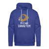 Dit is mir Schnurz Affe - Männer Premium Hoodie - Königsblau