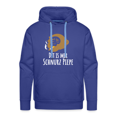 Dit is mir Schnurz Affe - Männer Premium Hoodie