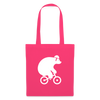 Fahrradbär - Stoffbeutel - Azalea