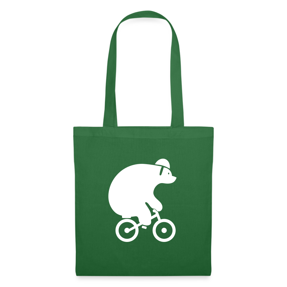 Fahrradbär - Stoffbeutel - Fichte