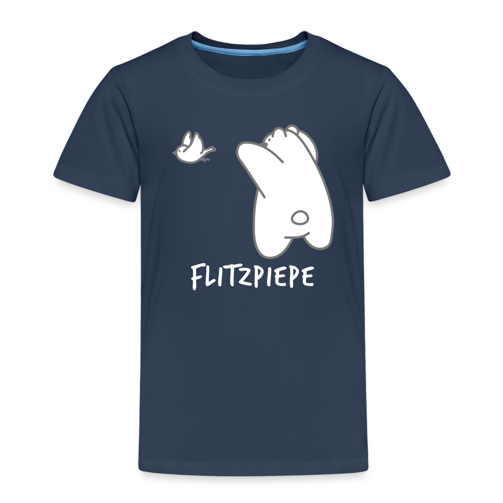 Flitzpiepe - Kinder Premium T-Shirt - Navy