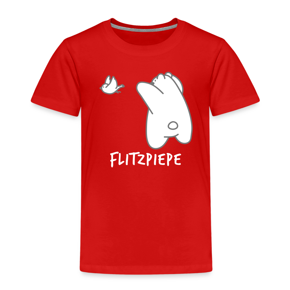 Flitzpiepe - Kinder Premium T-Shirt - Rot