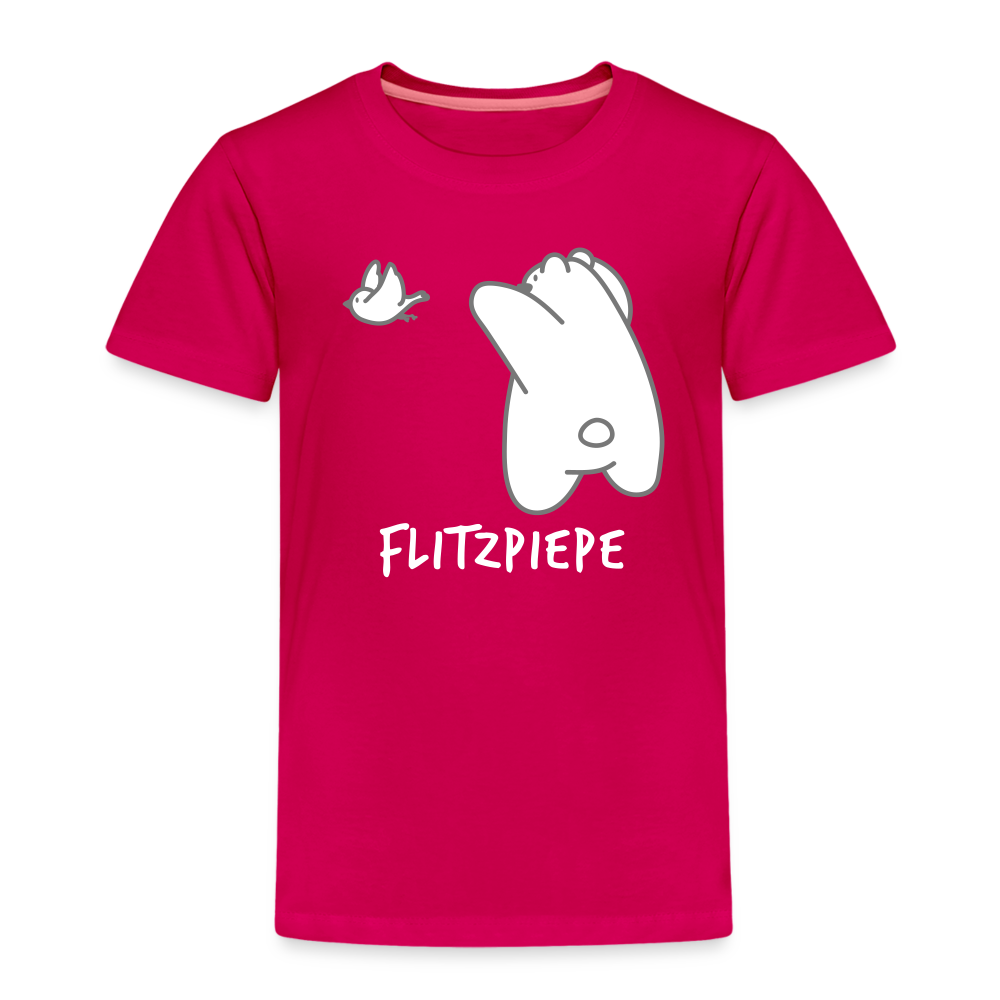 Flitzpiepe - Kinder Premium T-Shirt - dunkles Pink