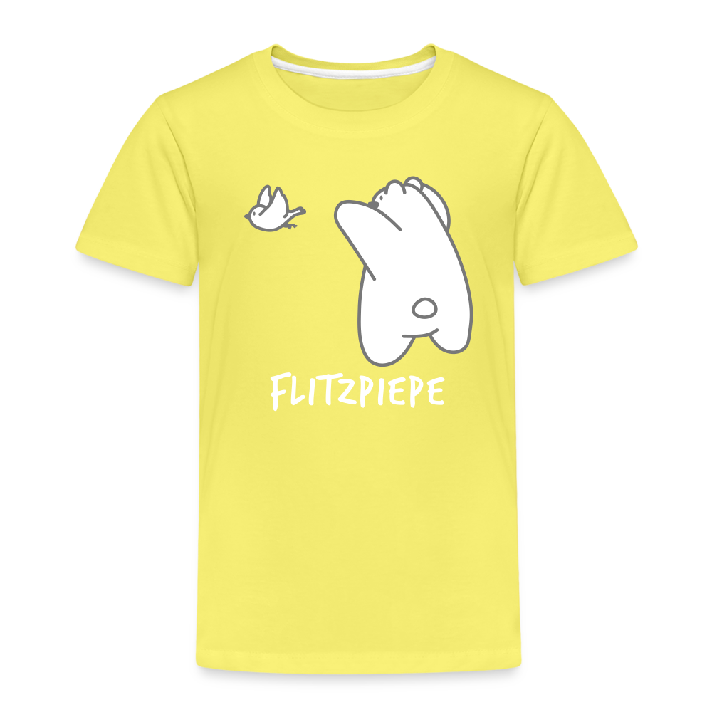Flitzpiepe - Kinder Premium T-Shirt - Gelb