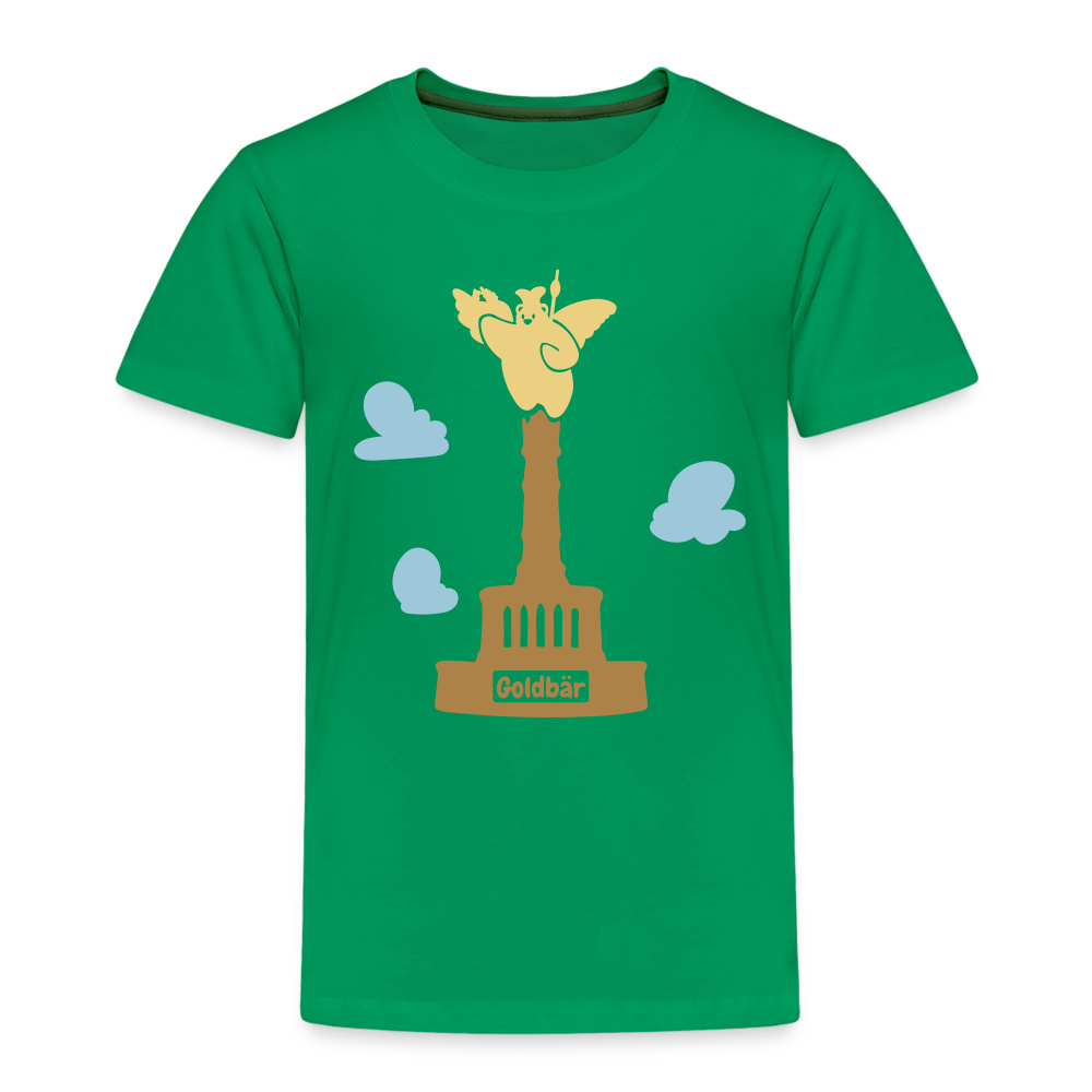 Gold Bär - Kinder Premium T-Shirt - Kelly Green