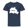 Heimat Berlin - Kinder Premium T-Shirt - Navy