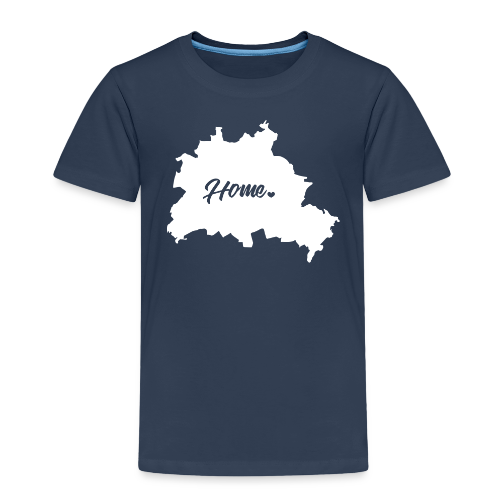 Heimat Berlin - Kinder Premium T-Shirt - Navy