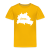 Heimat Berlin - Kinder Premium T-Shirt - Sonnengelb