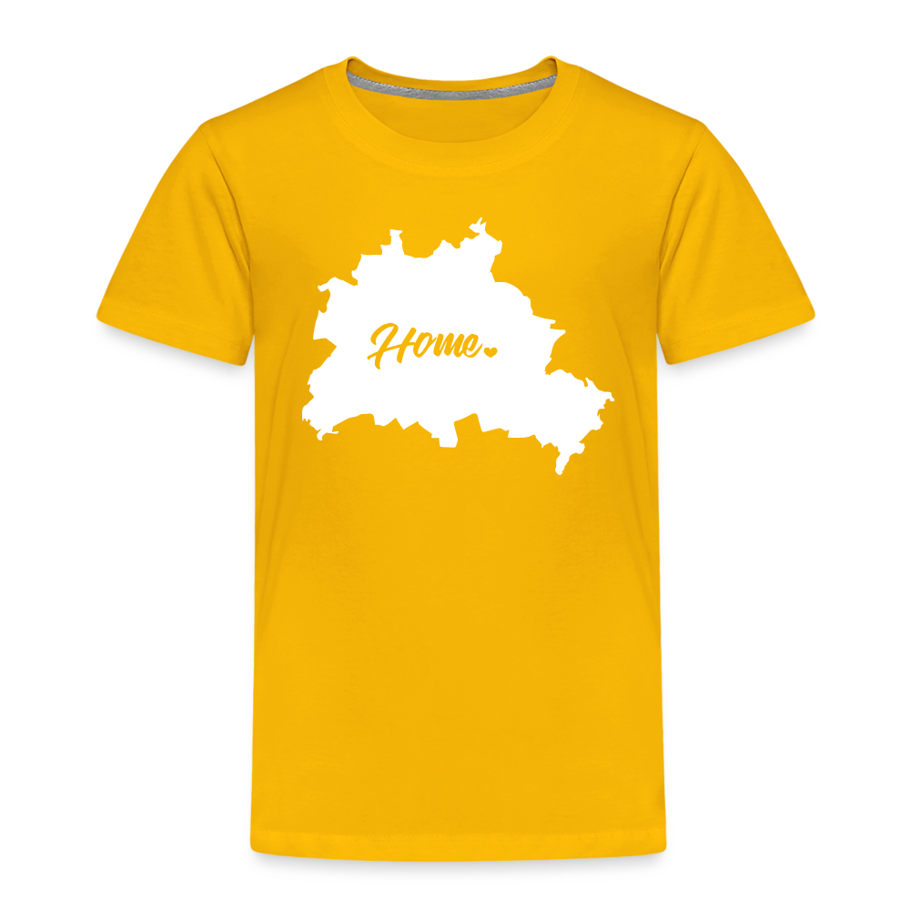 Heimat Berlin - Kinder Premium T-Shirt - Sonnengelb