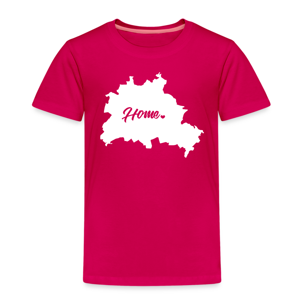 Heimat Berlin - Kinder Premium T-Shirt - dunkles Pink