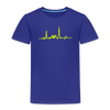 Herzschlag für Fahrradfahrer - Kinder Premium T-Shirt - Königsblau