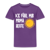 Ick fühl mir prima - Kinder Premium T-Shirt - Lila