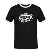 och nüscht jeht schon! - Männer Ringer T-Shirt - Schwarz/Weiß