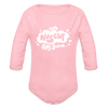 och nüscht jeht schon! - Bio-Langarmbody - Hellrosa