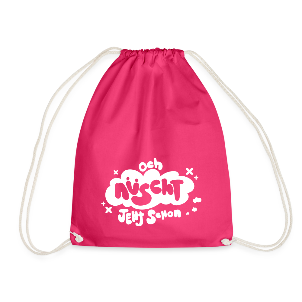och nüscht jeht schon! - Turnbeutel - Fuchsia