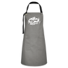 och nüscht jeht schon! - Kontrastschürze - Grau/Schwarz