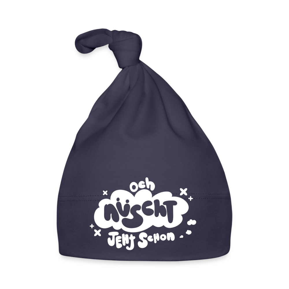 och nüscht jeht schon! - Babymütze - Navy