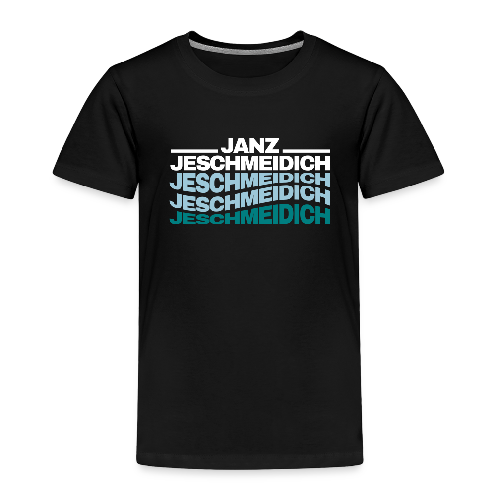Janz Jeschmeidich - Kinder Premium T-Shirt - Schwarz