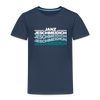 Janz Jeschmeidich - Kinder Premium T-Shirt - Navy
